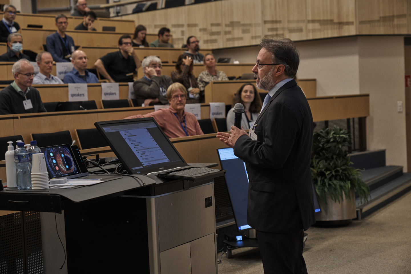 Ⓒ CERN: The four-day International Conference on Quantum Technologies for High-Energy Physics was held in CERN’s Main Auditorium.